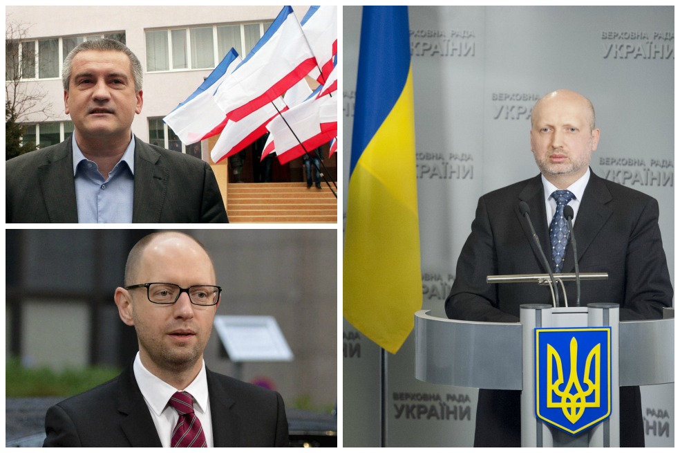 ¿Quiénes son los hombres detrás del poder en Ucrania y Crimea?