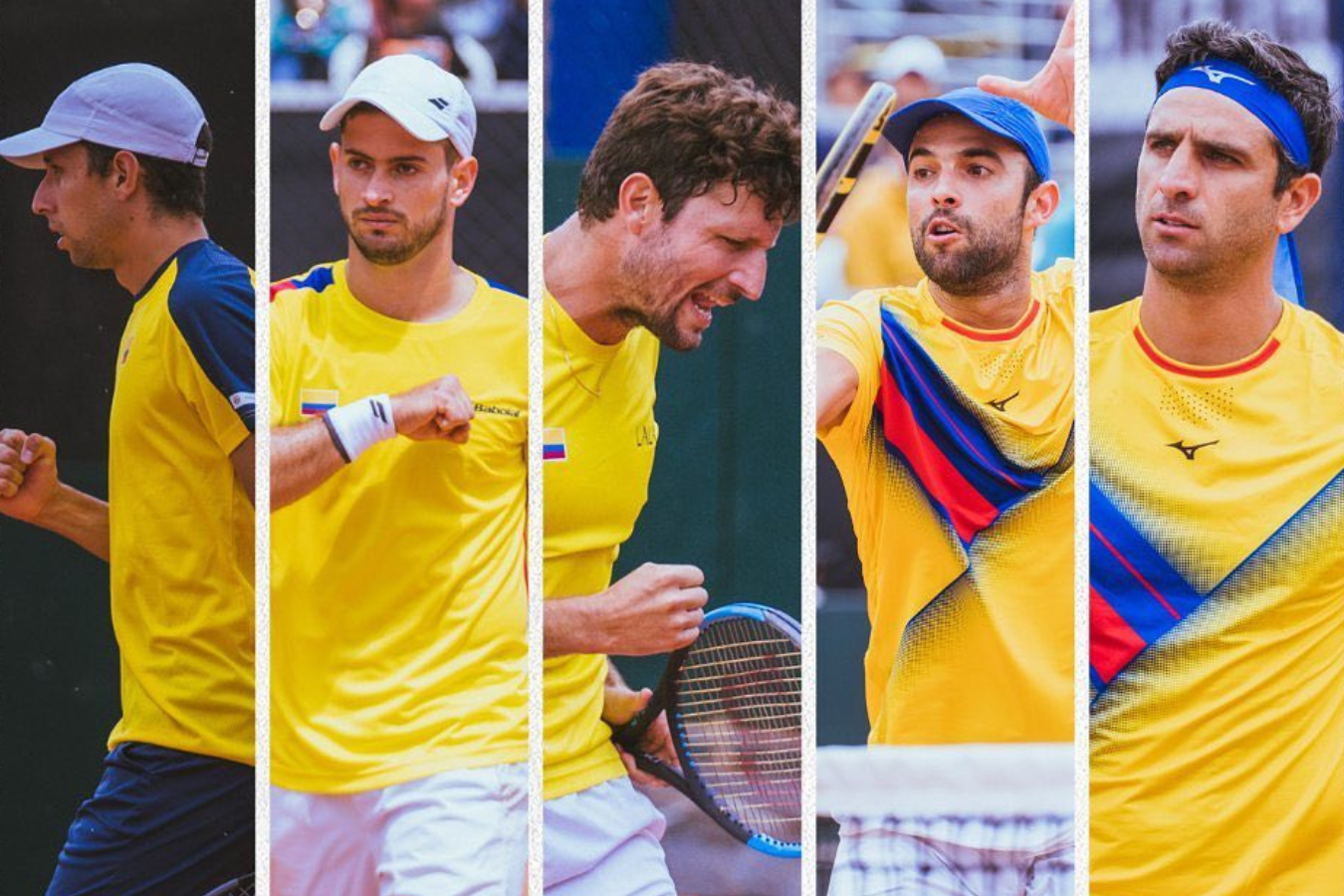 Colombia y Gran Bretaña anuncian sus nóminas para la Copa Davis
