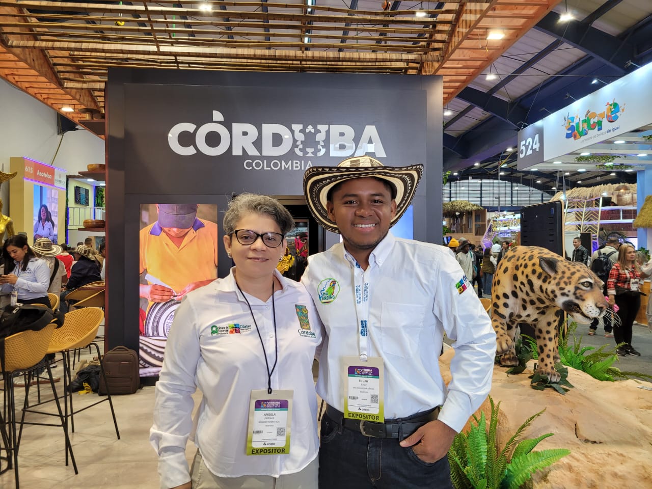 Edward Páez y Ángela Dueñas.