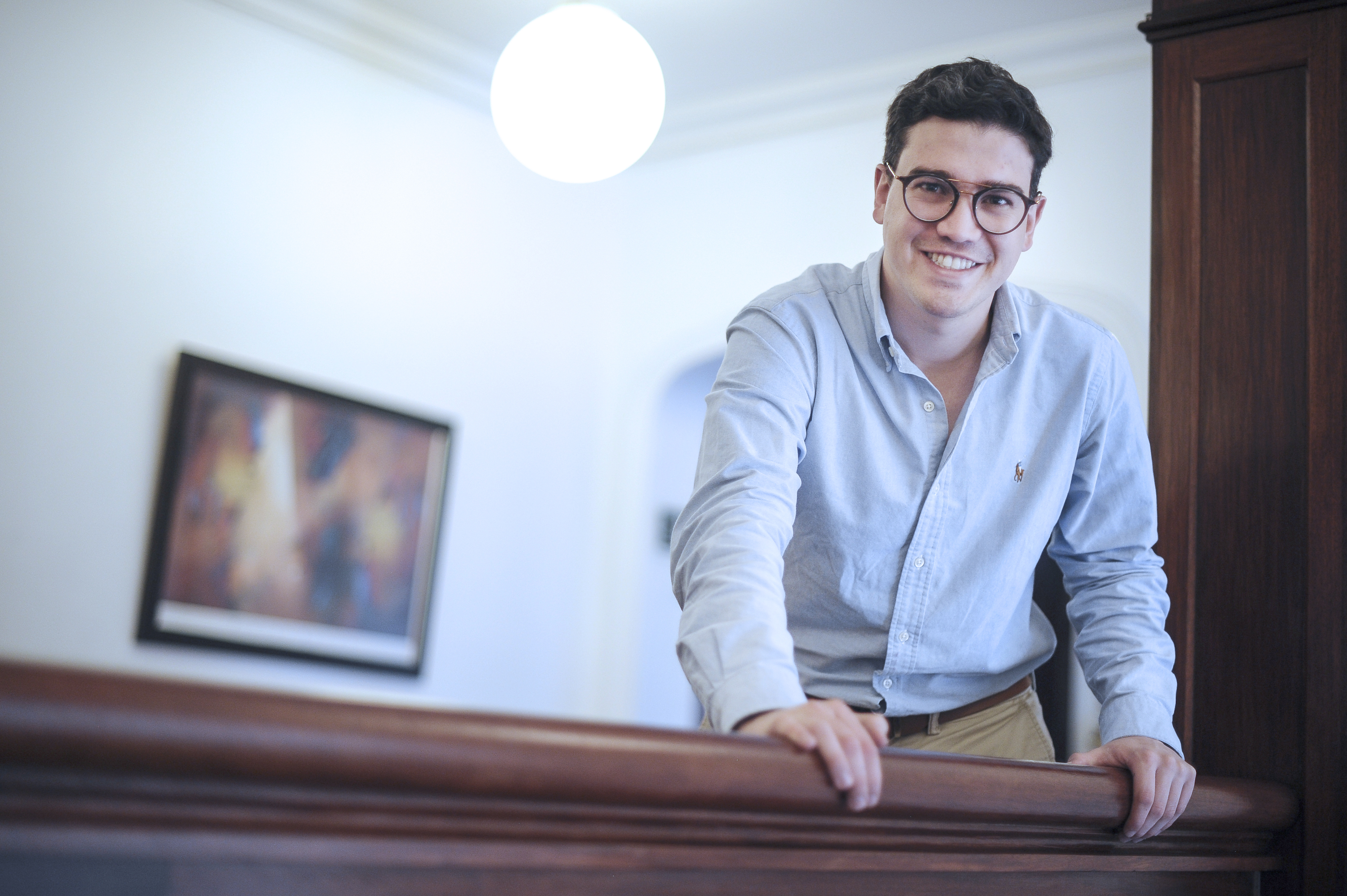 El mensaje del joven colombiano que representa al país en Davos