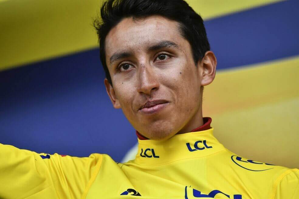 El colombiano Egan Bernal, la nueva figura del ciclismo mundial. / EFE