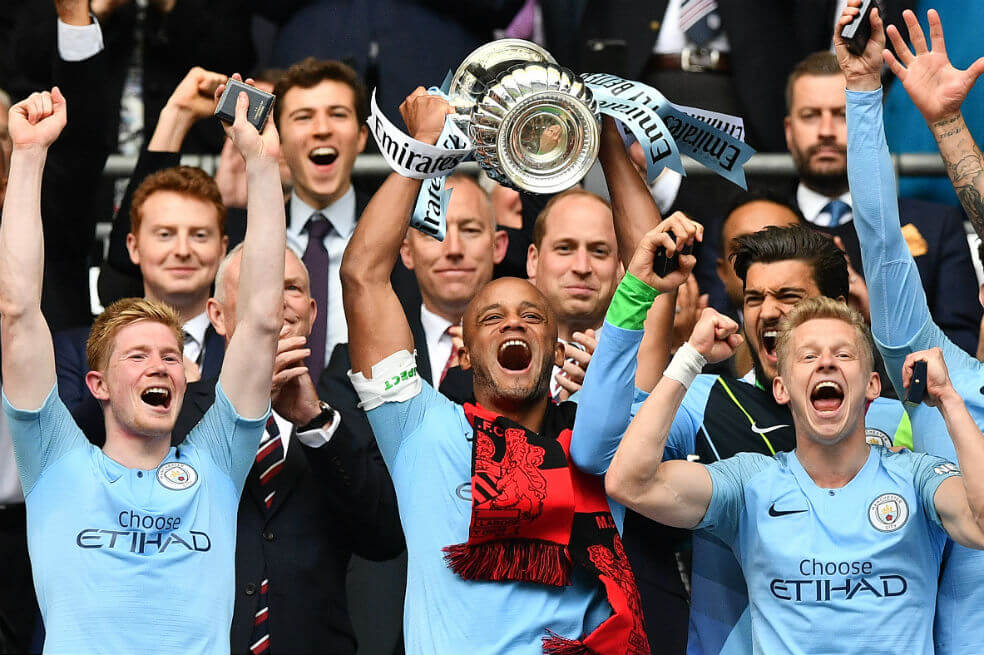 Manchester City arrolló al Watford y conquistó el histórico triplete en Inglaterra