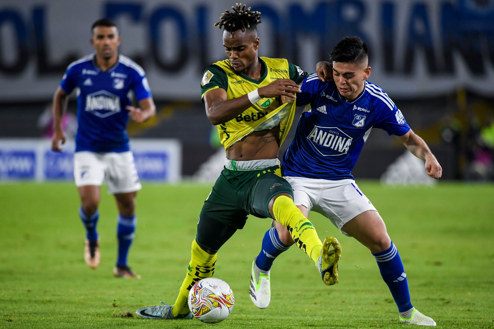 Daniel Ruiz también fue clave en el partido frente a Atlético Huila. Protagonizo buenas oportunidades de juego y participó en los goles del embajador. Le dio la asistencia a Juan Pablo Vargas.