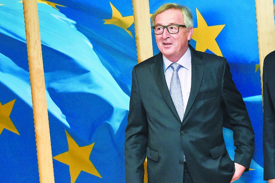 El presidente de la Comisión Europea, Jean-Claude Juncker, durante un evento en Bruselas. / AFP