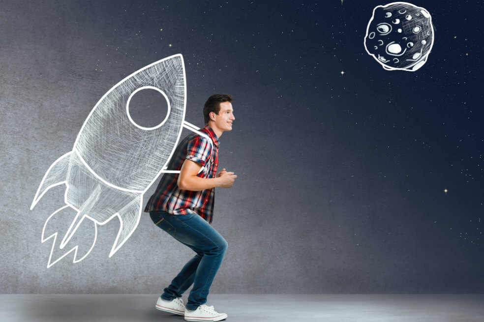El imposible viaje a la Luna