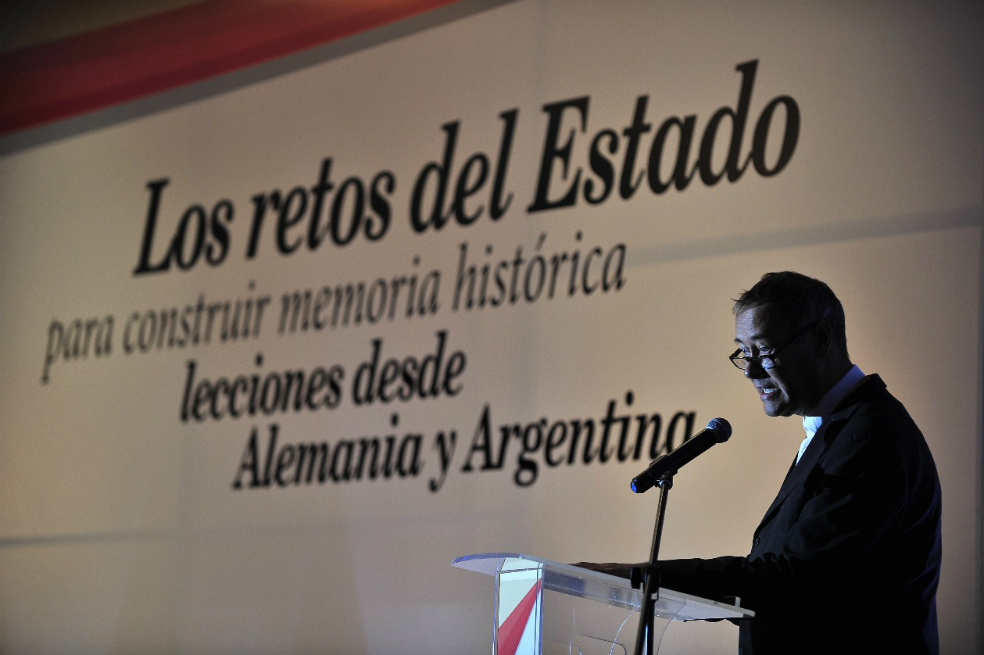 “La crítica a los que gobiernan es muy importante en la construcción de memoria”: Thomas Krüger