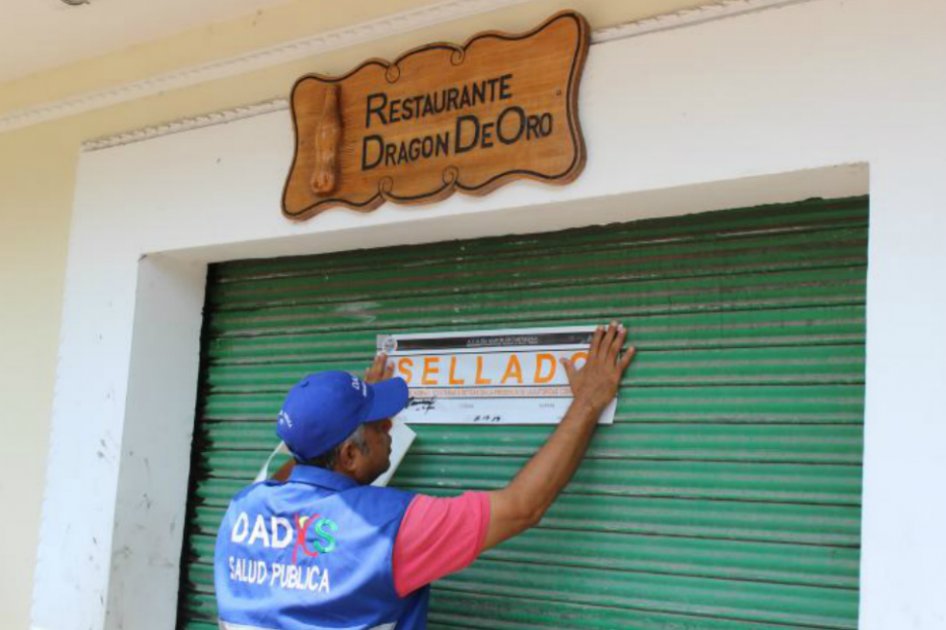 Sellan siete reconocidos restaurantes del Centro Histórico de Cartagena