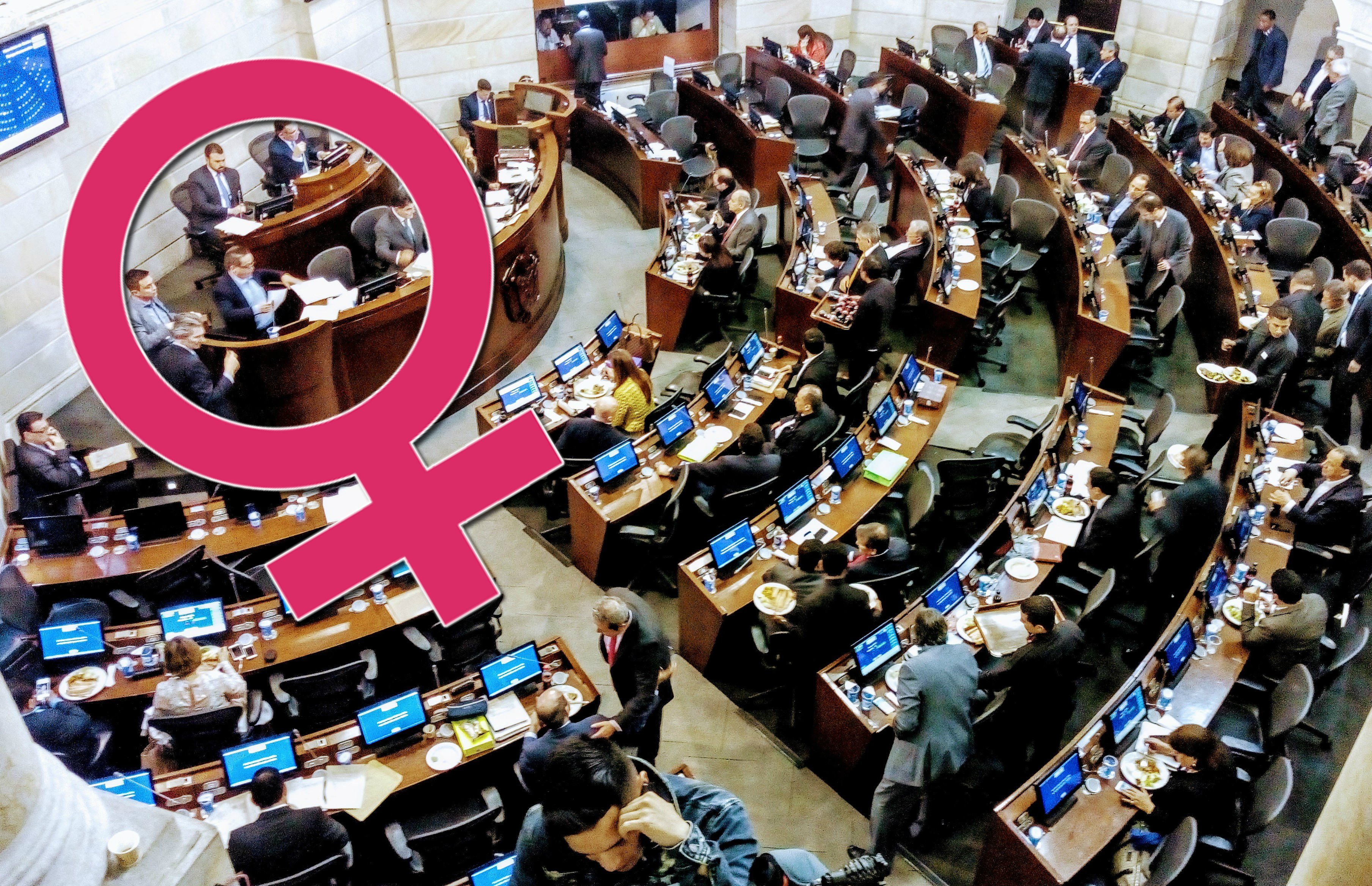 Las mujeres obtuvieron sólo el 25% de las curules en el Senado