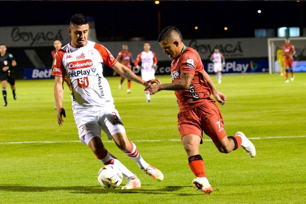 Liga BetPlay: Santa Fe, en su cumpleaños número 81, empató con Patriotas