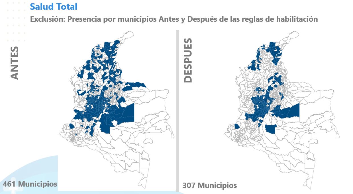 De los 442 municipios en los que tiene hoy afiliados, pasa a conservar solo 291.