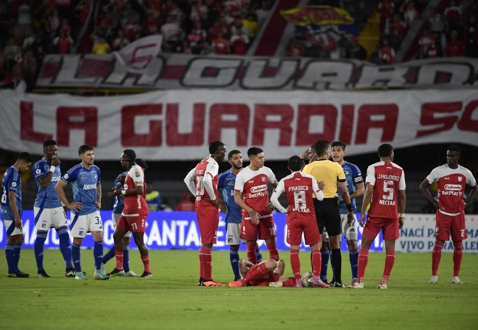 En imágenes: así se vivió el clásico capitalino 323 entre Millonarios y Santa Fe