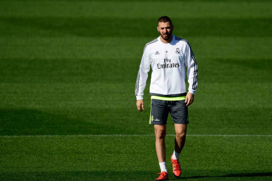 Karim Benzema, delantero del Real Madrid. Foto: AFP