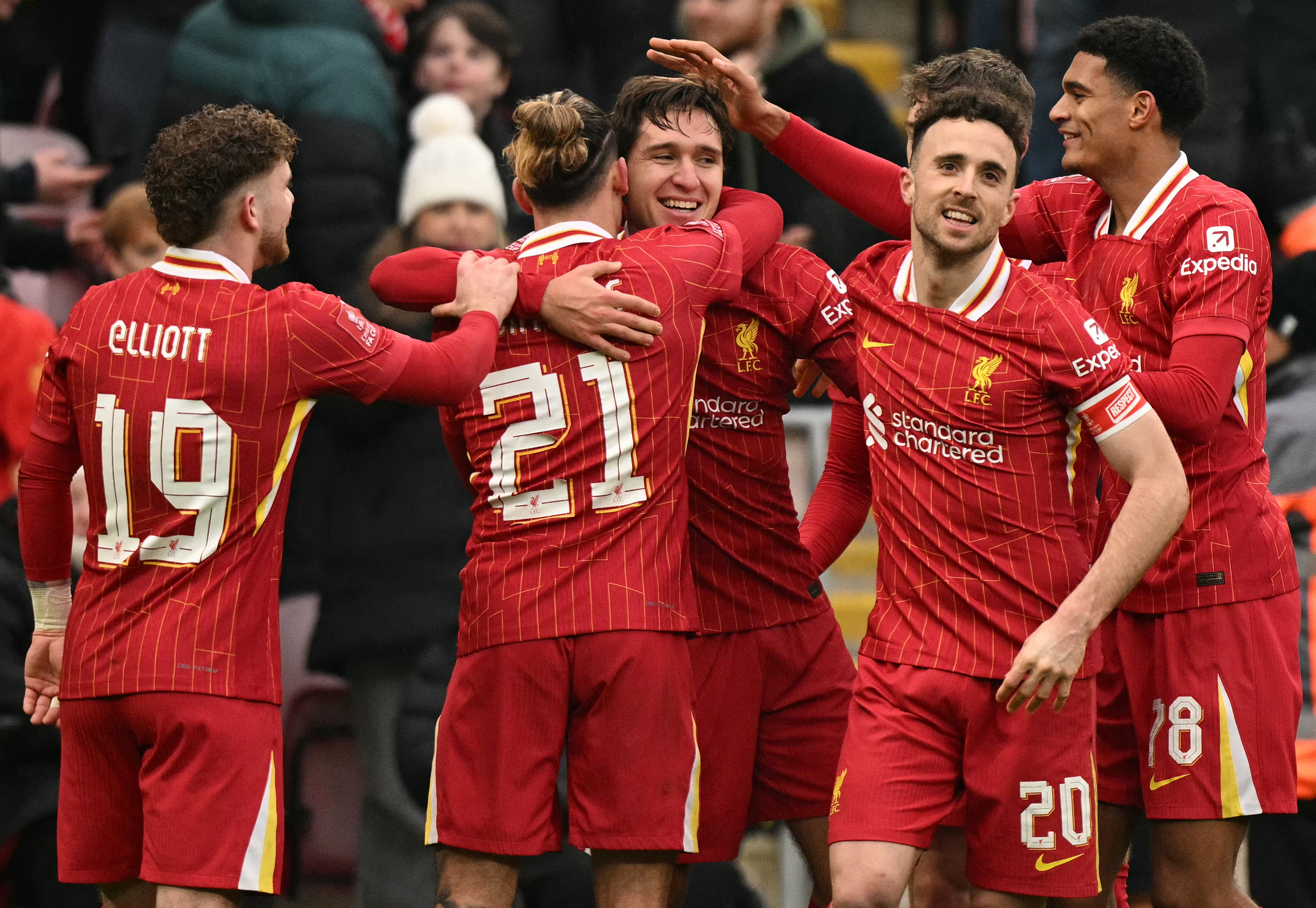 Liverpool, imparable: reviva la goleada de los ‘Reds’ de Luis Díaz en la FA Cup