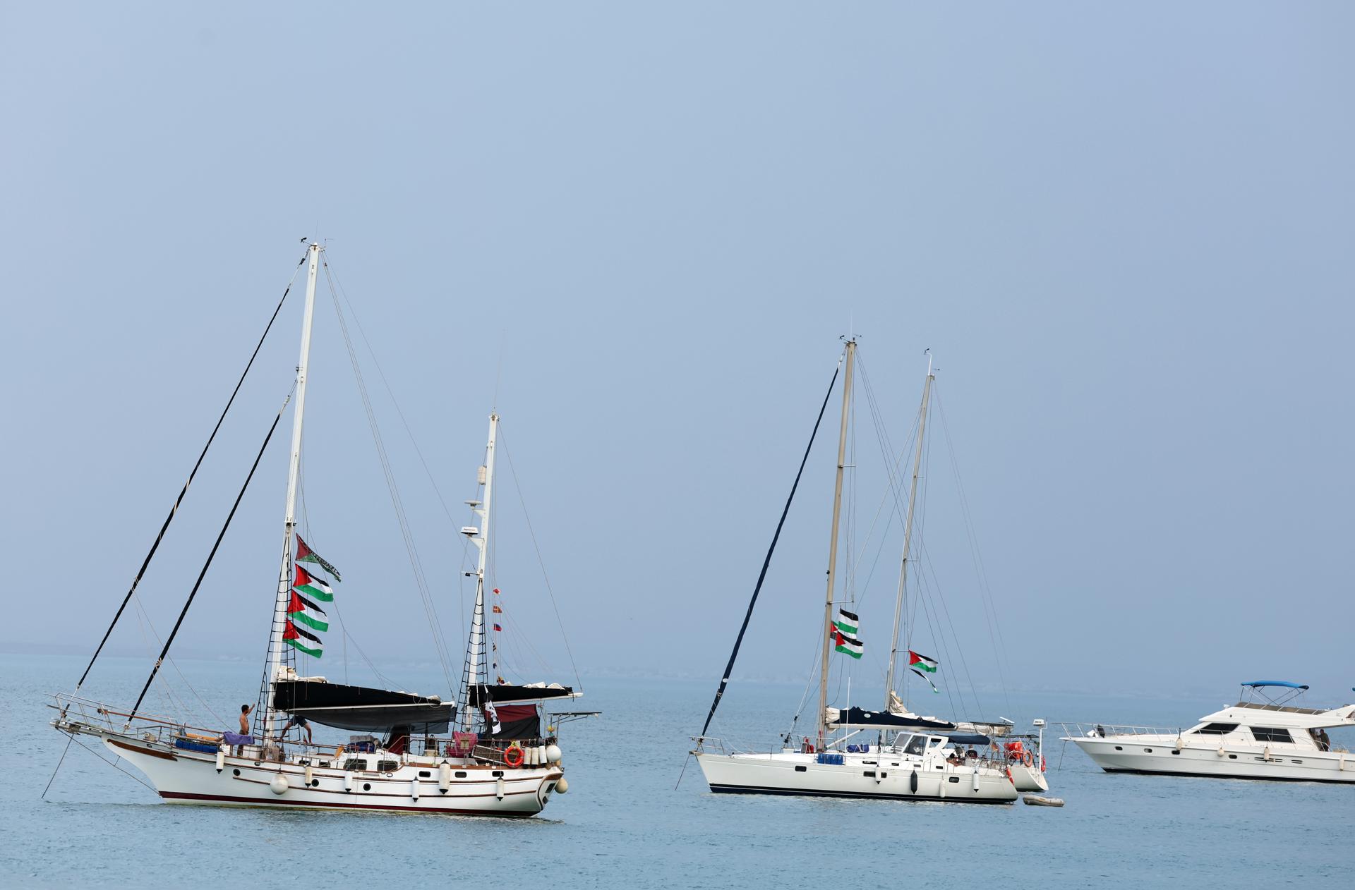 Flotilla que va hacia Gaza avisa que esperan posibles ataques letales de Israel