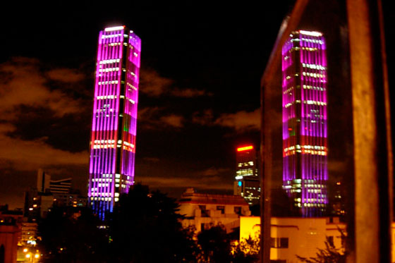 Carrera de ascenso torre Colpatria en Bogotá