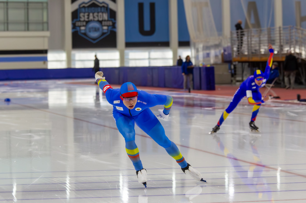 Patinadores colombianos brillan en el Nacional de hielo en Utah: así quedó el medallero