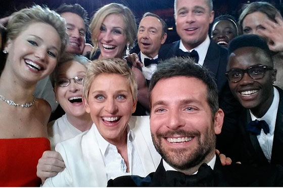 Samsung dona 3 millones de dólares por selfie de los Óscar