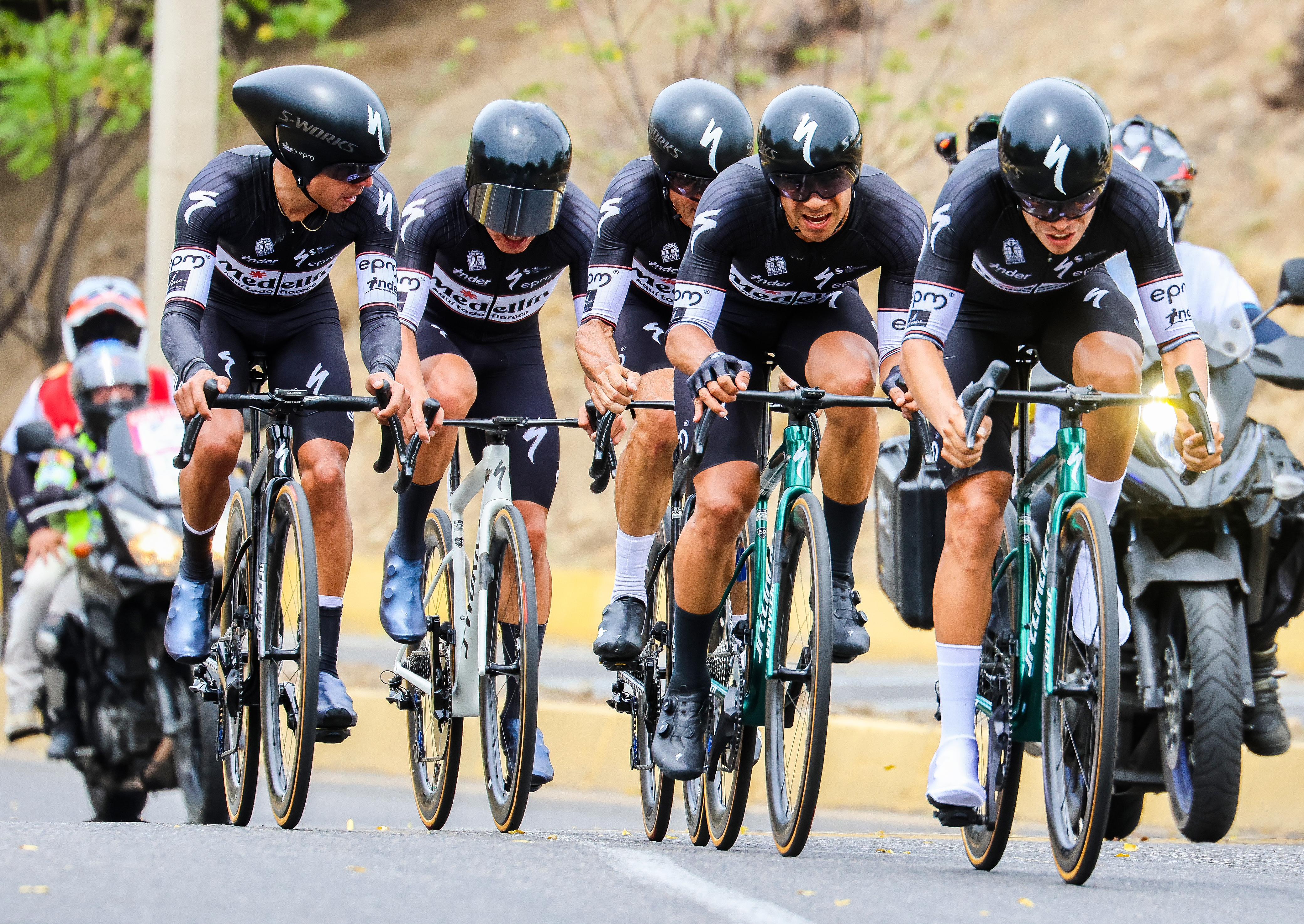 El Team Medellín ganó la contrarreloj que abrió el clásico RCN 2024