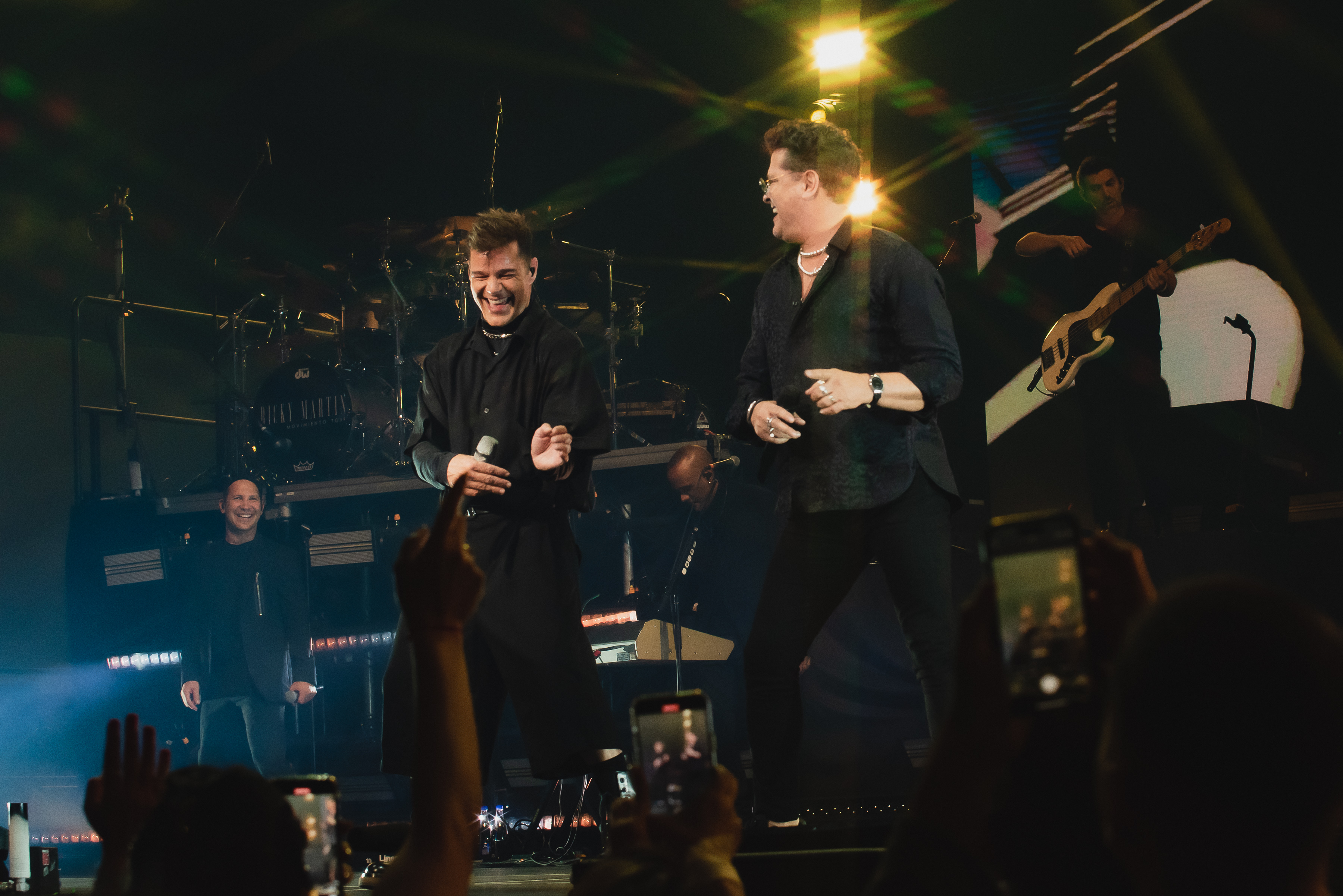 Fotos del concierto de Ricky Martín en Bogotá.