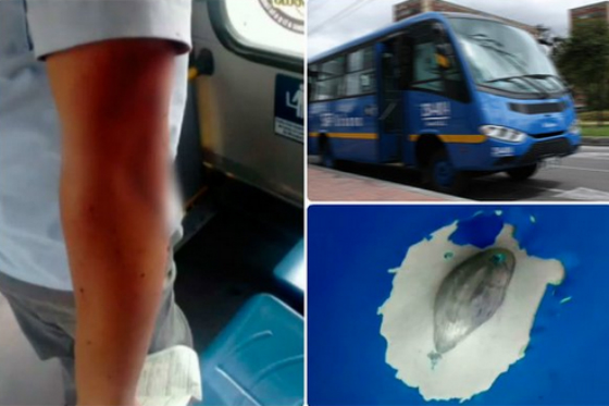 Conductor en un hecho de intolerancia disparó en tres ocasiones contra bus del SITP
