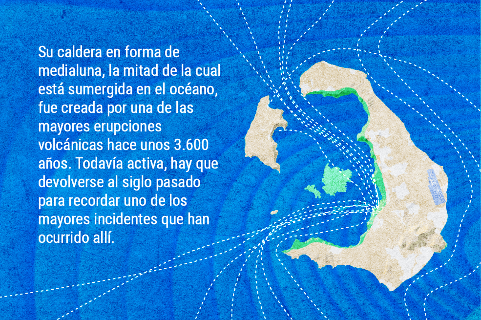 Santorini, el paraíso griego que los temblores están vaciando