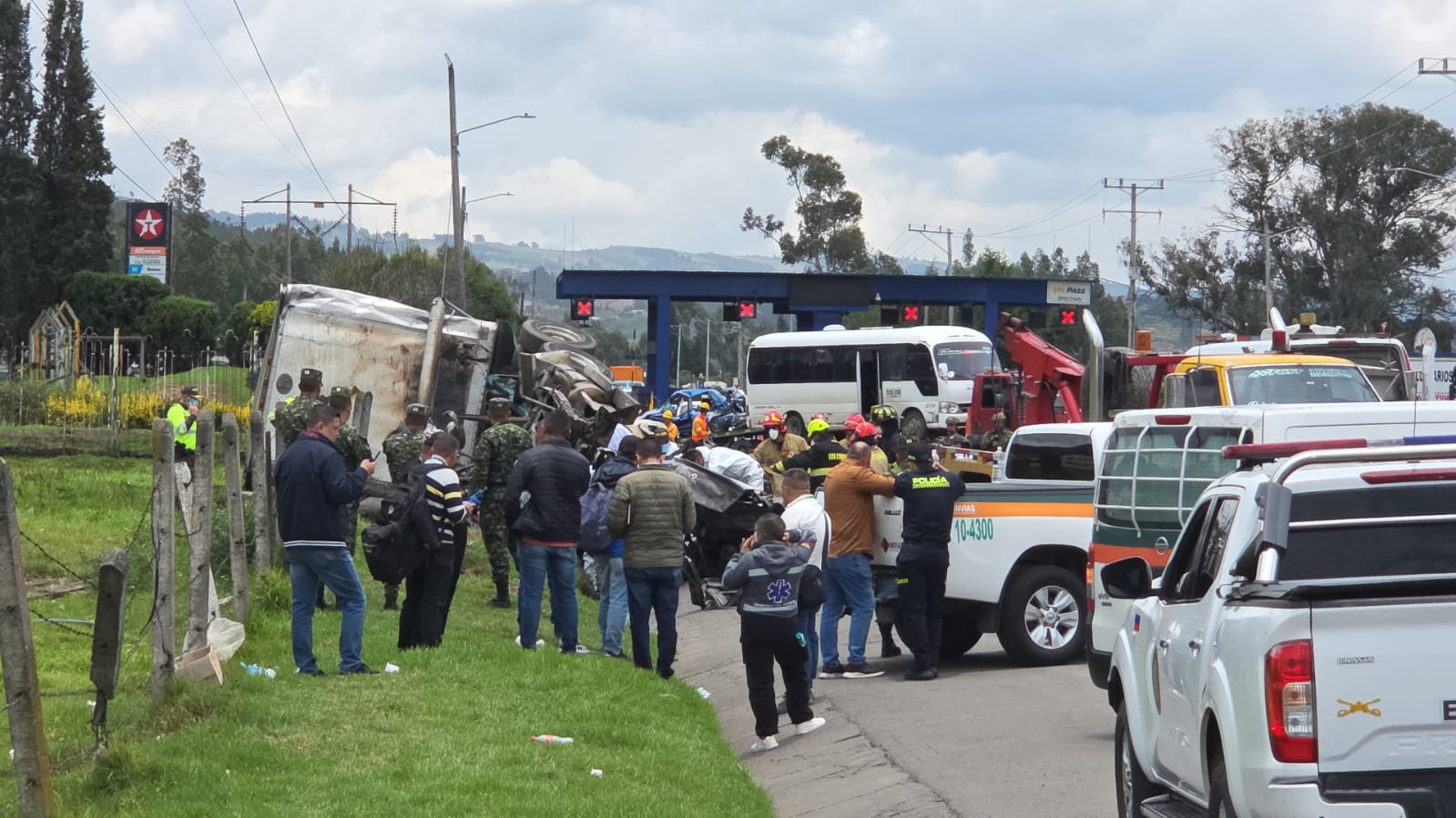 Animales de compañía: las otras víctimas del accidente en la vía Zipaquirá-Ubaté