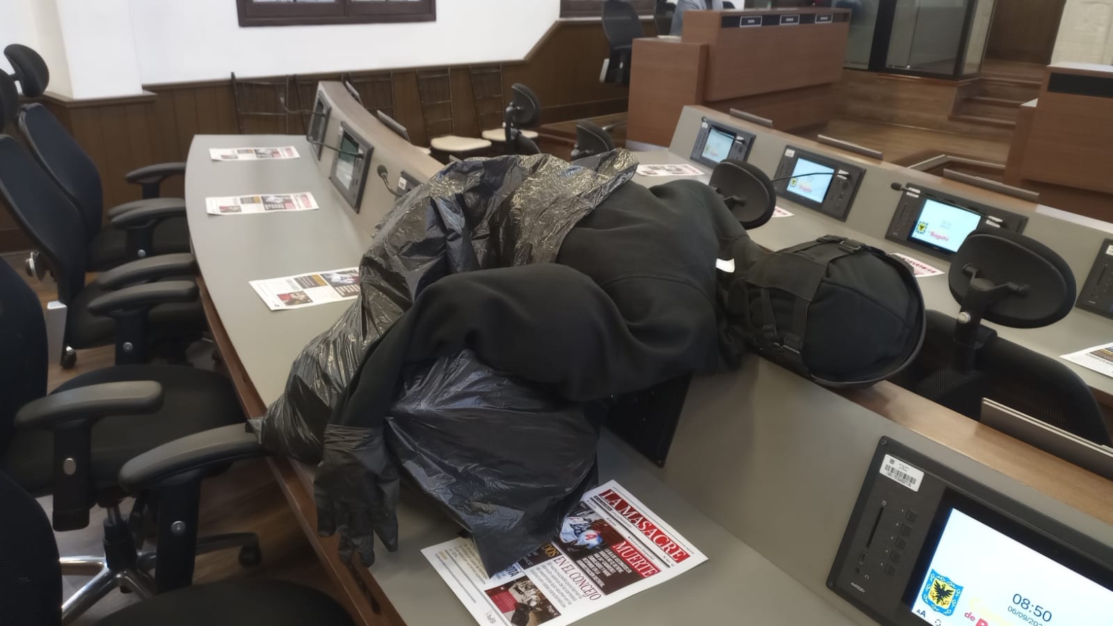 Polémica por ausencia del Secretario de Seguridad en debate en el Concejo de Bogotá