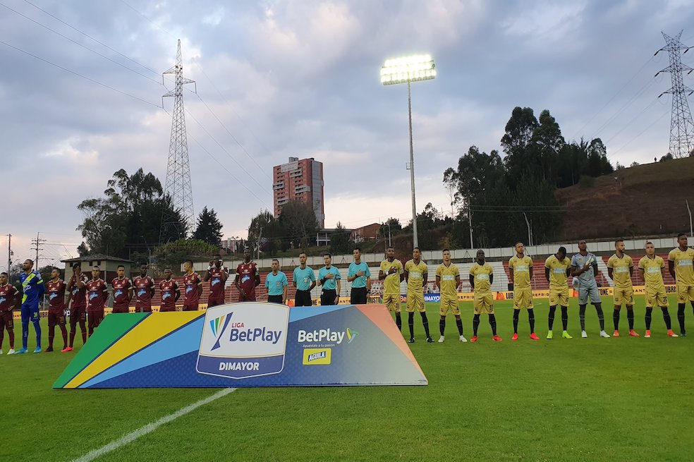 Rionegro salva un punto en el último suspiro frente al Tolima
