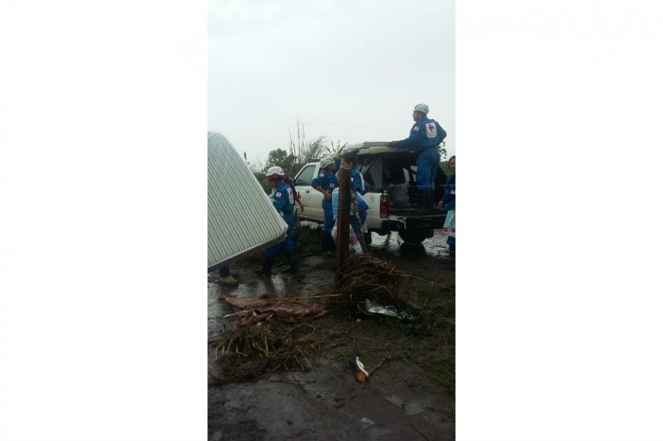 Lluvias en el país ya dejan daños en tres municipios