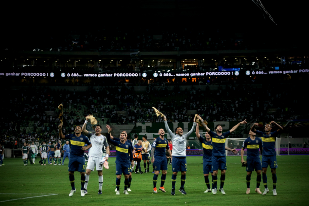 «Hemos puesto al fútbol argentino en lo más alto»: DT de Boca Juniors