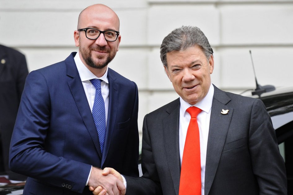 Bélgica felicita a Santos por el proceso de paz y se suma a apoyo en el posconflicto