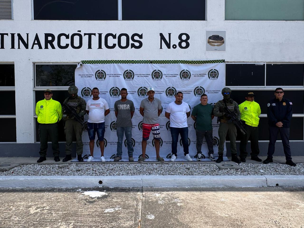 Capturan en Santa Marta a miembros de red criminal que enviaba cocaína a Europa