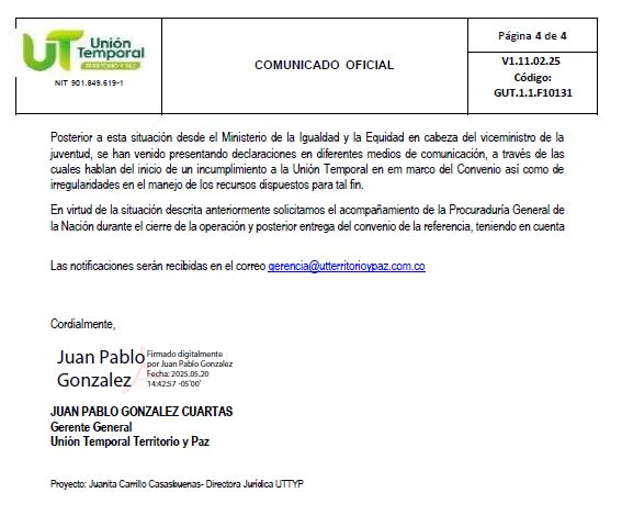 Procuraduría Jóvenes en Paz