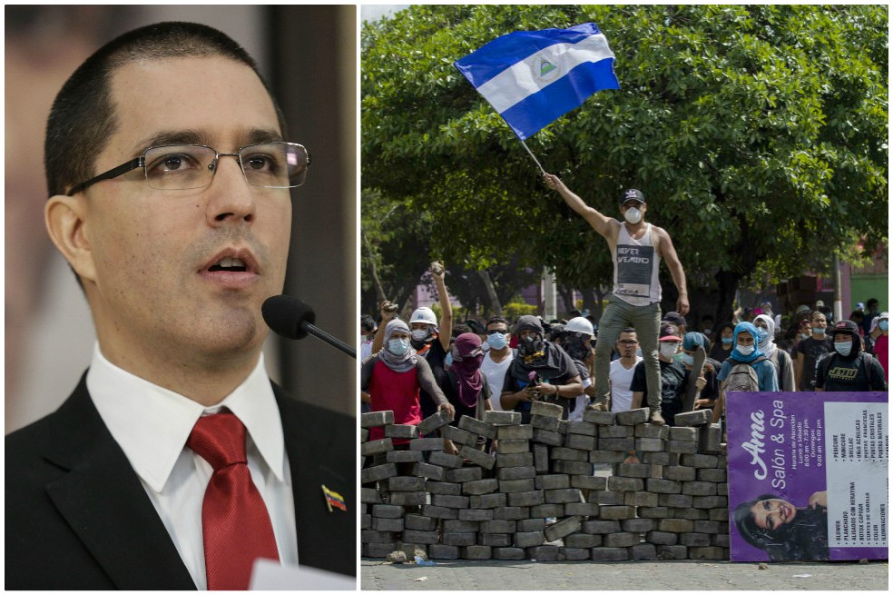 Venezuela se ofrece para "defender soberanía" de Nicaragua