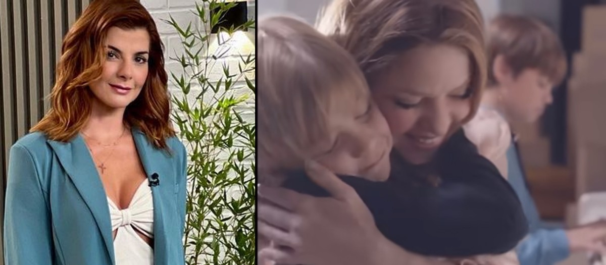 ‘Acróstico’: así reaccionó Carolina Cruz al ver a los hijos de Shakira cantando