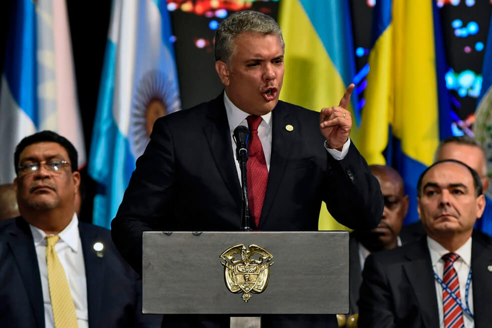 Duque pide en la OEA lograr la libertad de Venezuela de la "dictadura"