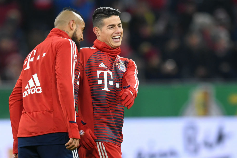 James: “Uno siempre quiere ganar títulos y el Bayern está acostumbrado a eso”