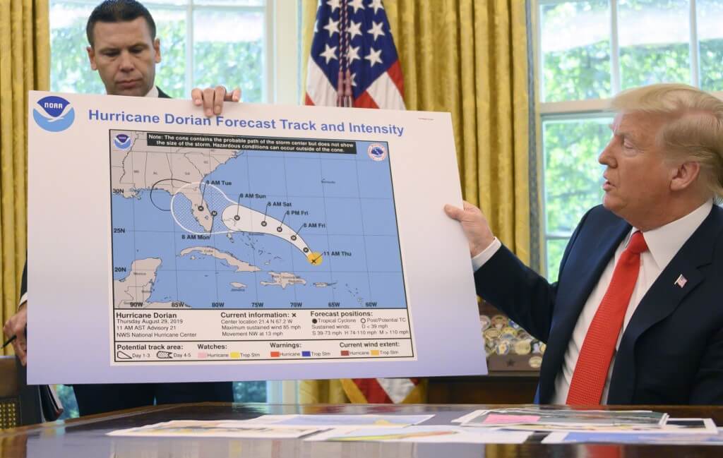 El ‘Sharpie-gate’, el lío sobre Dorian y Alabama que obsesiona a Trump
