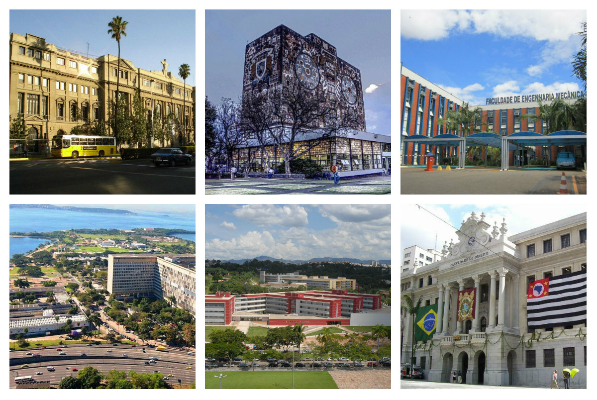 Top de las mejores universidades de Latinoamérica