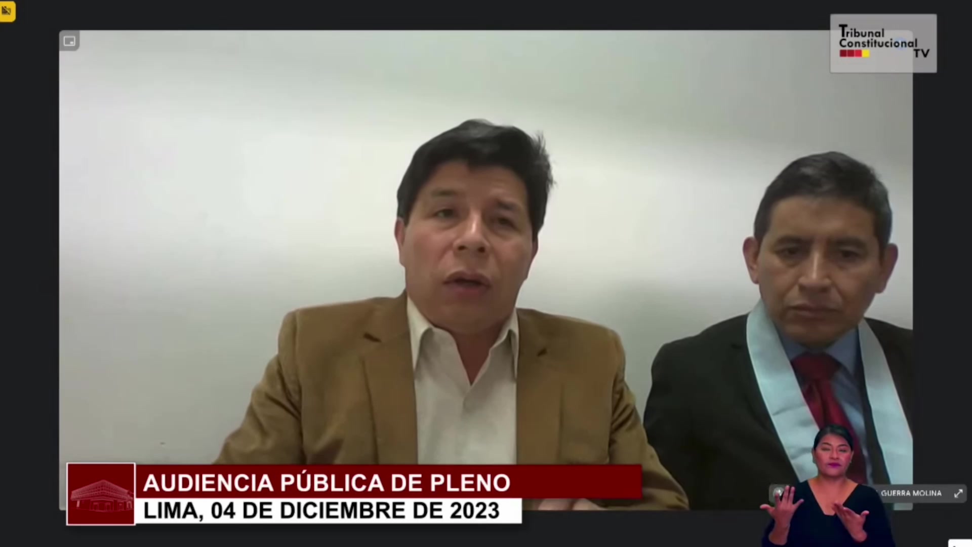 Fiscalía de Perú pide 34 años de cárcel para el expresidente Pedro Castillo
