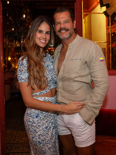 Lily Milane y Juan Del Mar