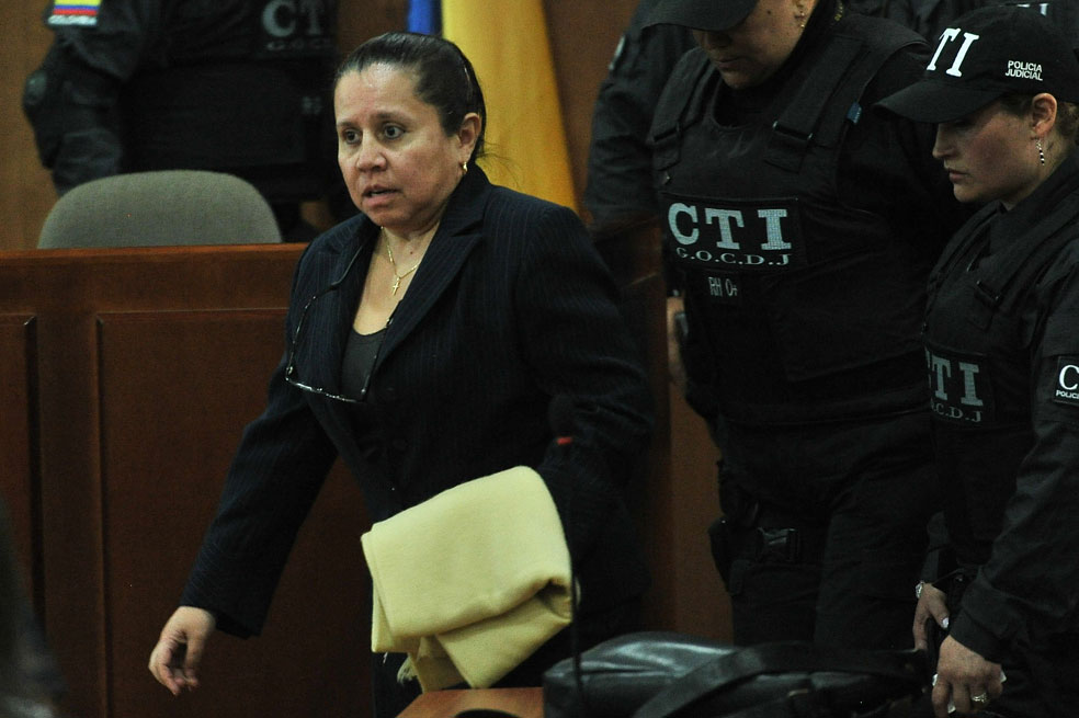 María del Pilar Hurtado deja Panamá y llega a Bogotá