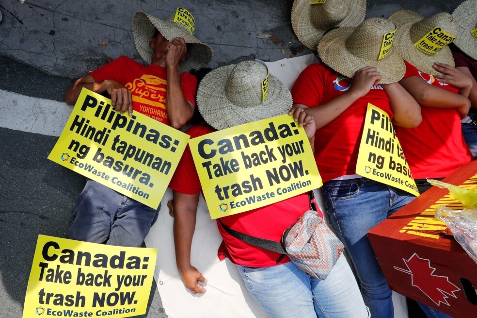 «Si Canadá no acepta la basura, la arrojaremos dentro de sus aguas»: gobierno de Filipinas