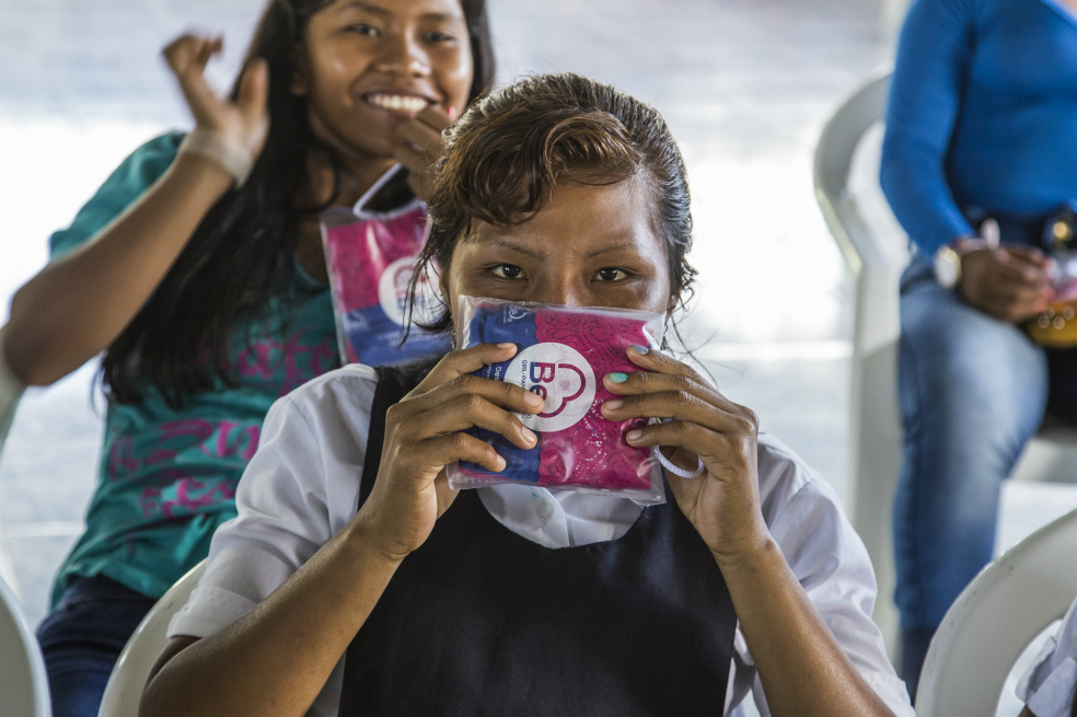 Así viven la menstruación las niñas del Amazonas colombiano