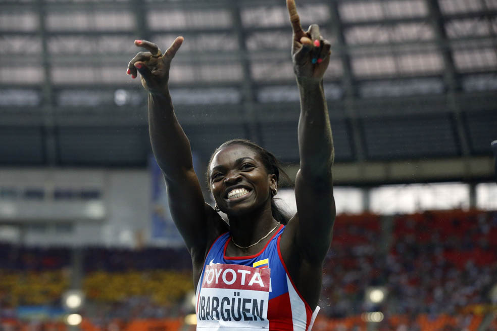 Caterine Ibargüen: El gran deseo es mejorar mi marca personal