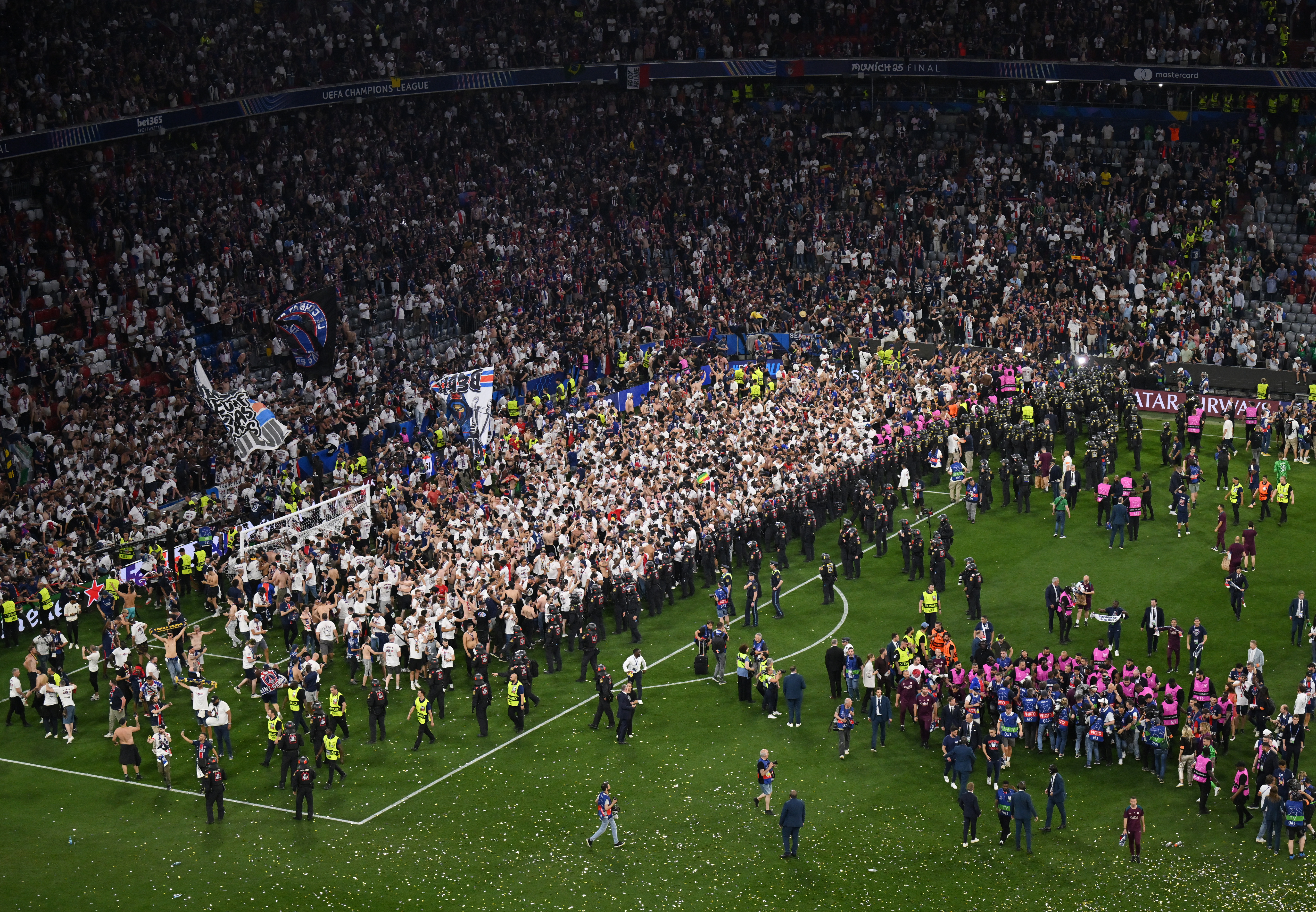 Las mejores fotos de la final de la Champions 2025
