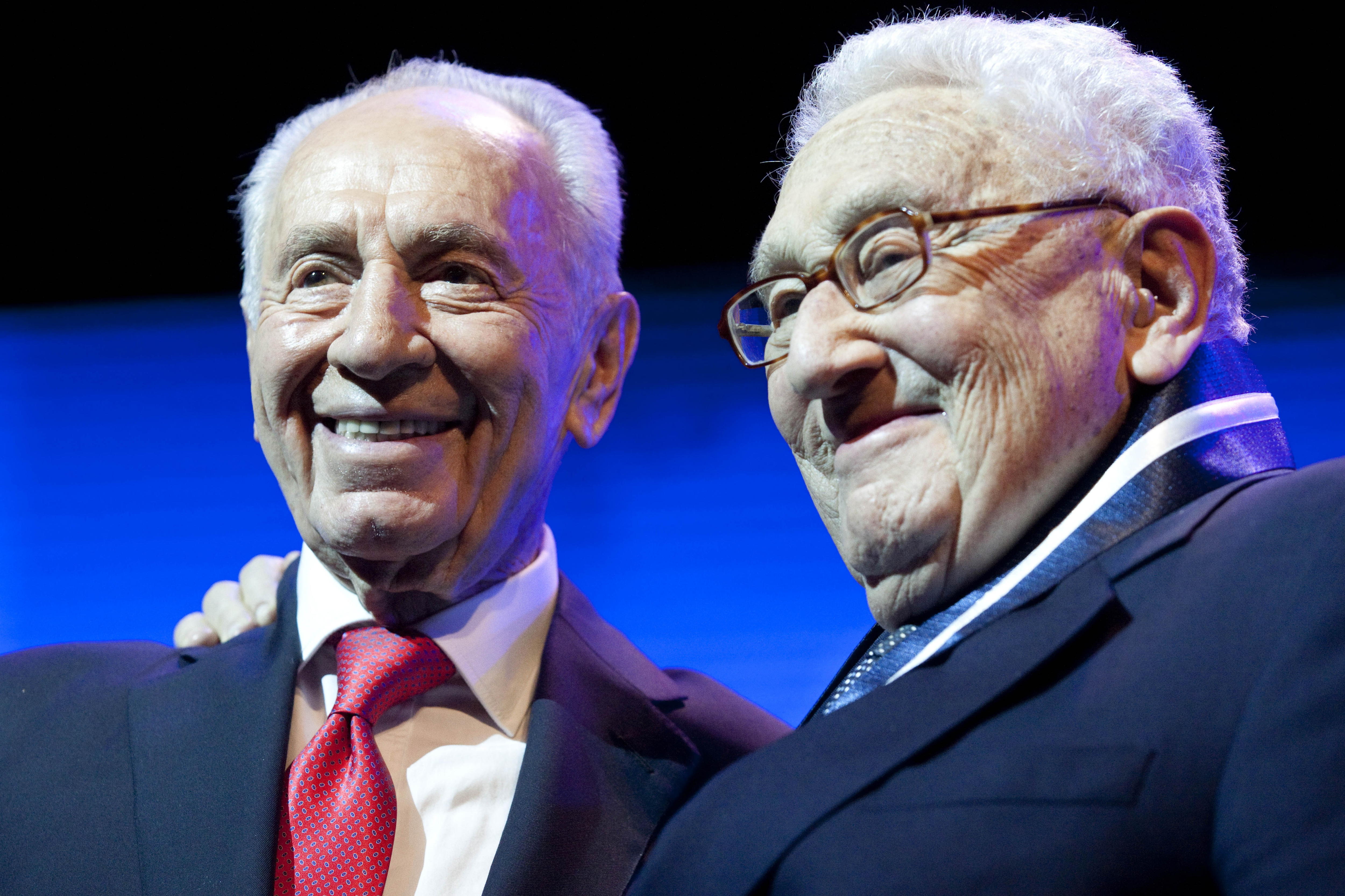 Henry Kissinger y personalidades del mundo