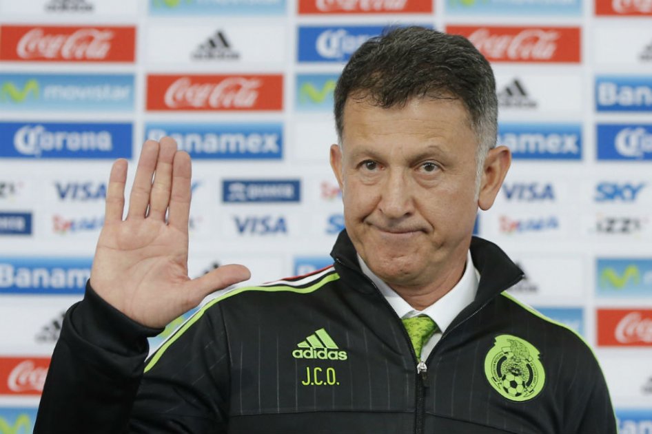 Juan Carlos Osorio, técnico de la selección de México. Foto: AFP