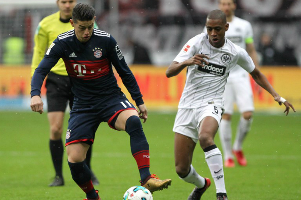 James volvió a ser titular y Bayern Múnich triunfó en la Bundesliga