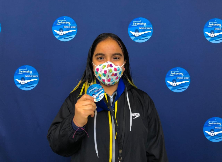 Colombia brilla en las Series Mundiales de para natación en  Italia y Estados Unidos